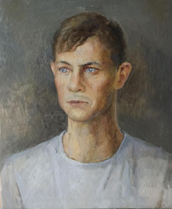 «Дима» холст, масло, 53х47 см, 2025